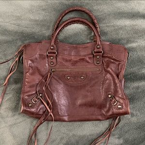 Balenciaga City Bag Brown